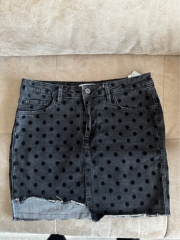 Koton puantiyeli etek - Görsel 2