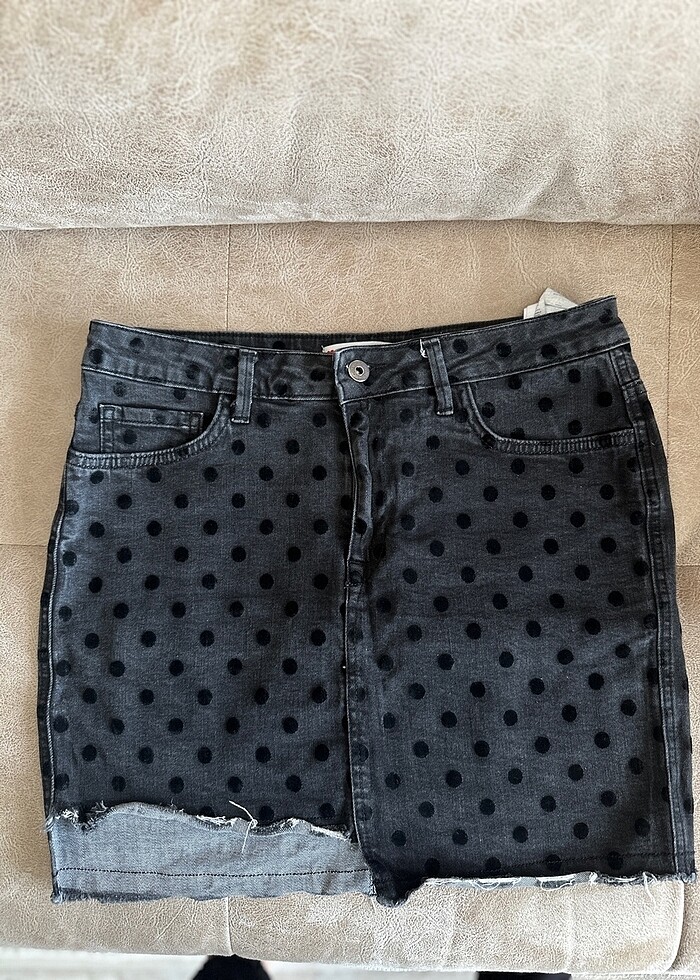 Koton puantiyeli etek - Görsel 2