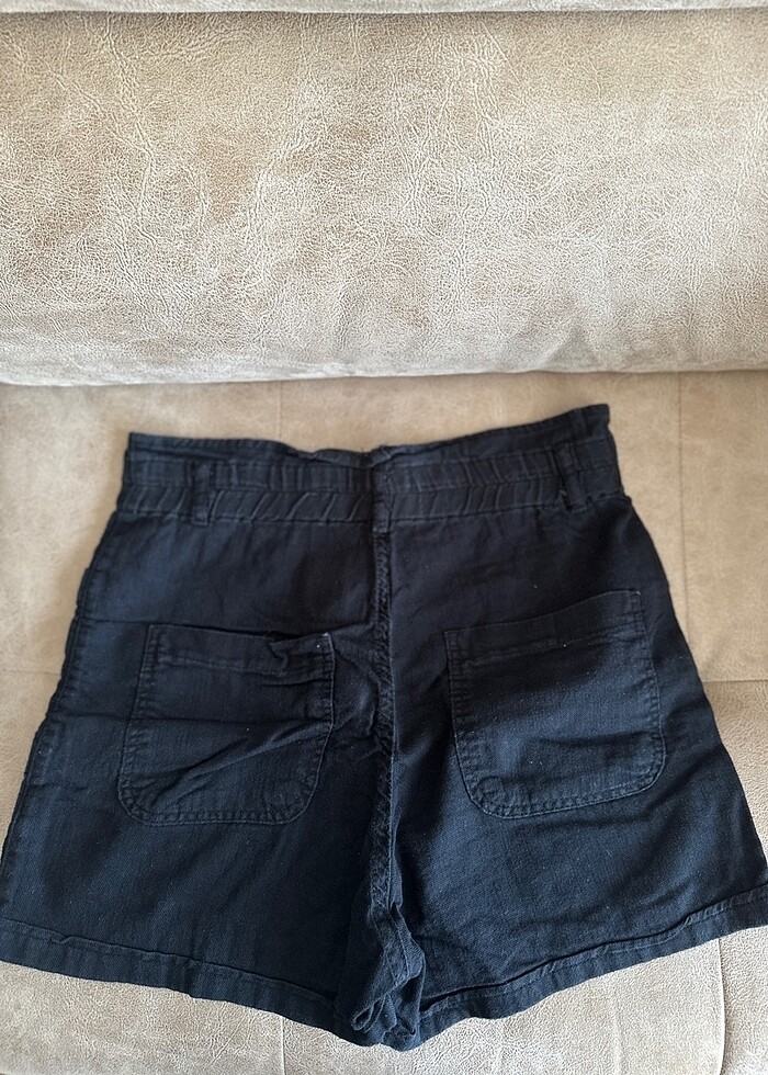 Siyah şort - Görsel 3