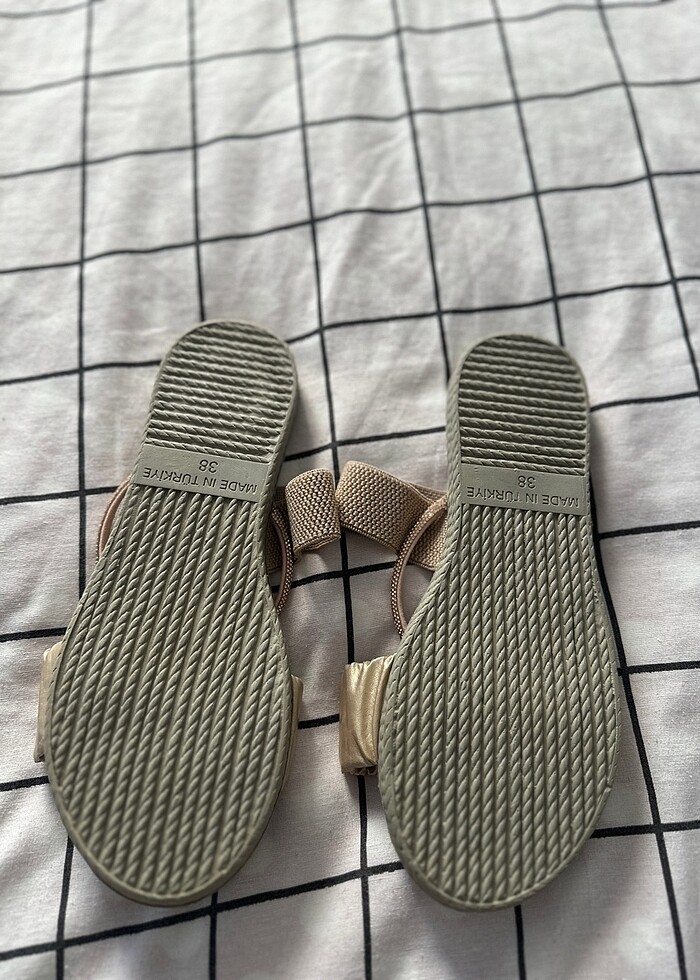 Gold Sandalet - Görsel 3