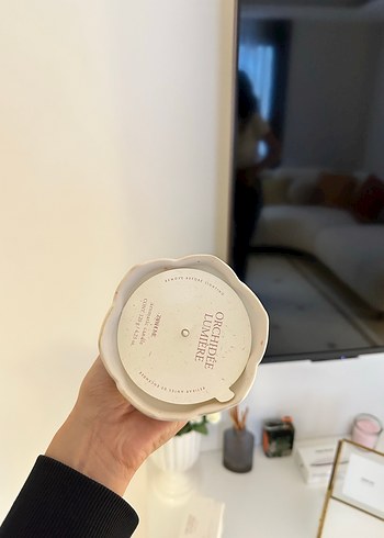 Beyaz Dekoratif Mum ve Tutucu Zara Home - Görsel 4