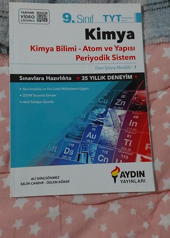 9. Sınıf TYT Kimya Ders İşleyiş Modülü 1