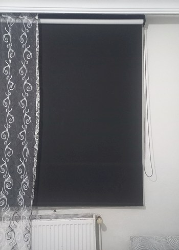 Modern Siyah Stor Perde - Görsel 4