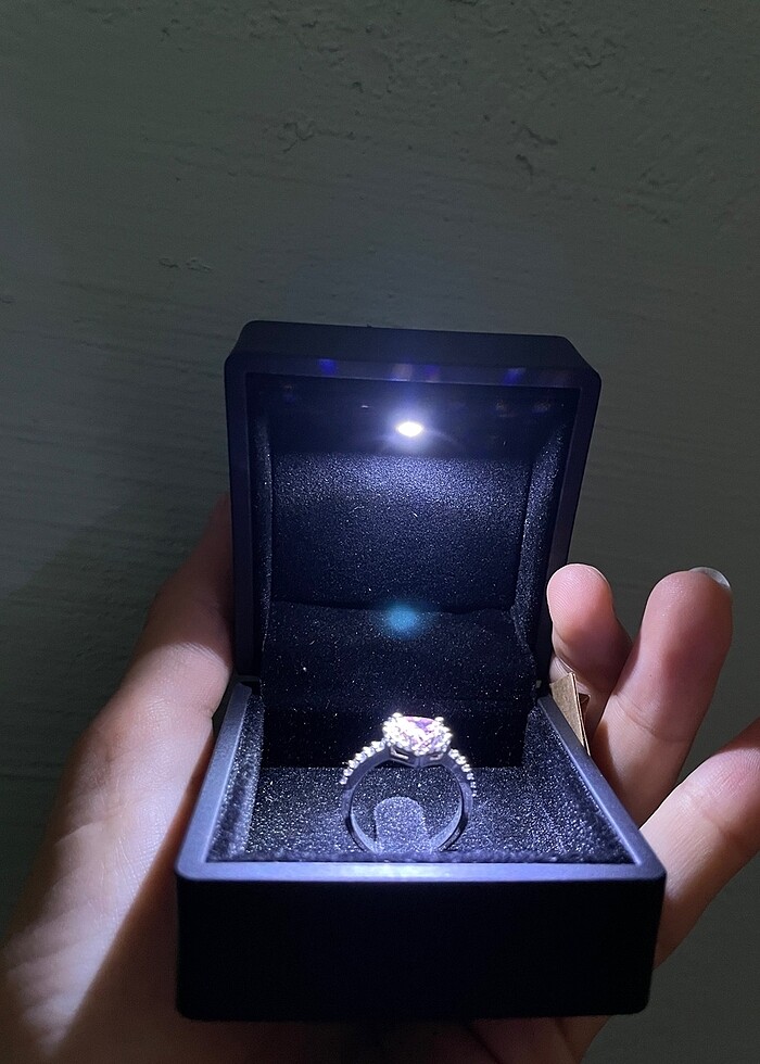 Kalpli yüzük gümüş - Görsel 2