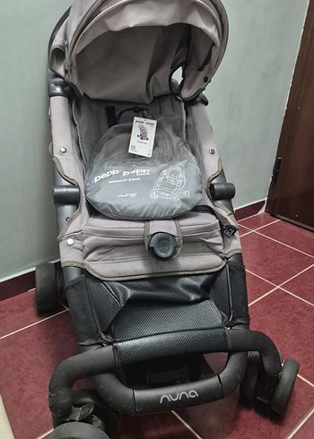 Gri Nuna Bebek Arabası