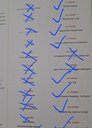 AYT fizik eğitim seti