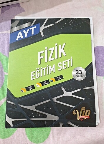 AYT fizik eğitim seti