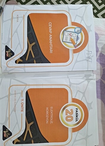 AYT kimya eğitim seti