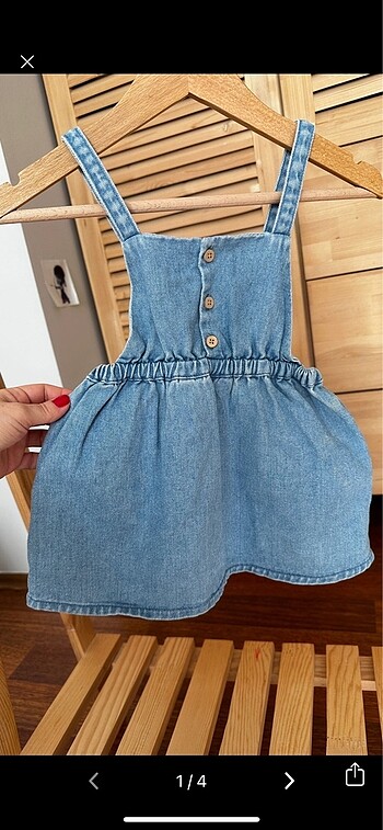 1,5 Yaş Beden Zara elbise tulum