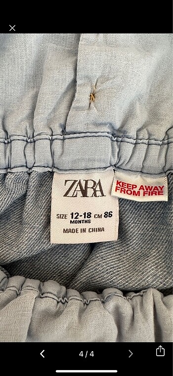 Zara Zara elbise tulum