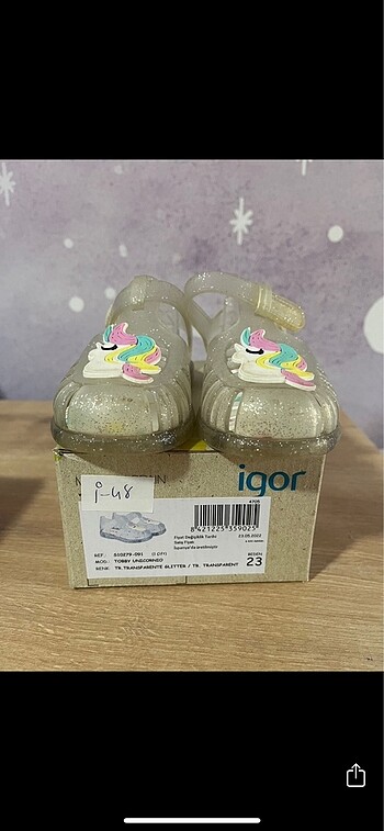 İgor unicorn sandalet ????????