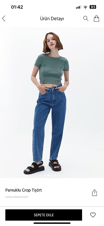 s Beden OXXO crop tshirt
