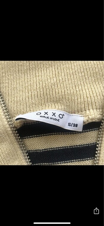 Oxxo çizgili kazak - Görsel 5