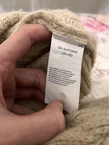 Oxxo yün karışımlı kazak - Görsel 9