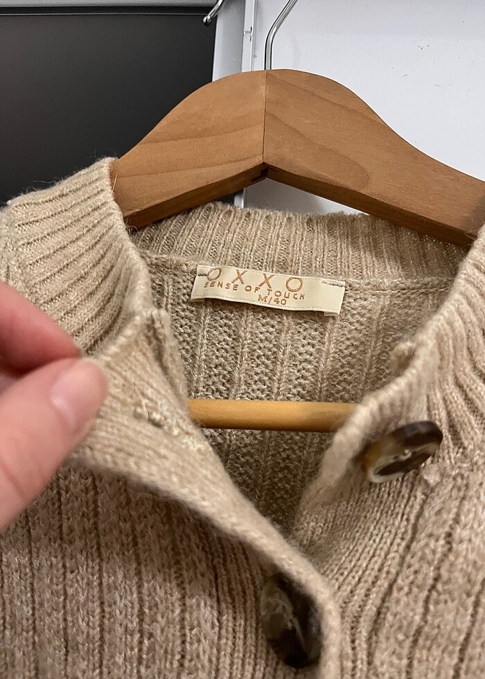 Oxxo yün karışımlı kazak - Görsel 5