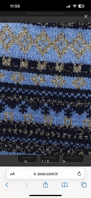 Oxxo yaldızlı kazak - Görsel 4