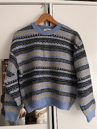 Oxxo yaldızlı kazak - Görsel 6