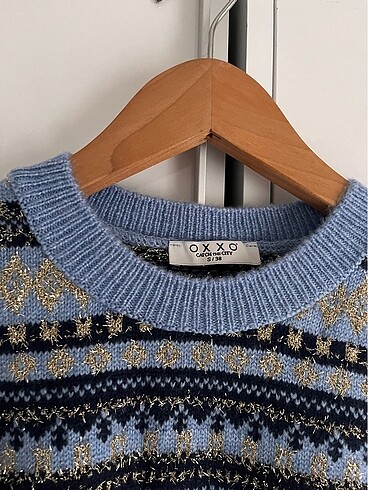 Oxxo yaldızlı kazak - Görsel 7