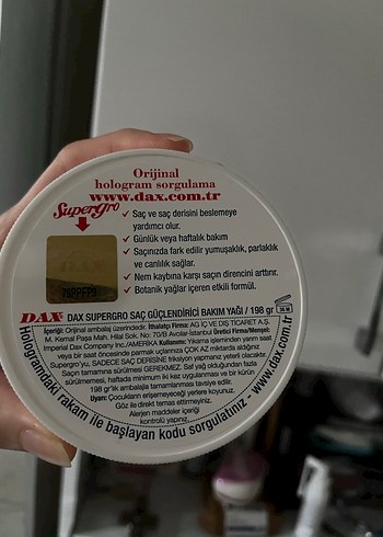 DAX Süper Saç Bakım Maskesi - Görsel 4