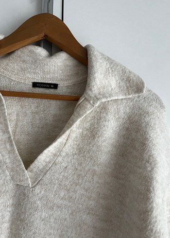 Roman krem kazak - Görsel 3