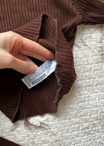 Bershka boğazlı kazak - Görsel 4