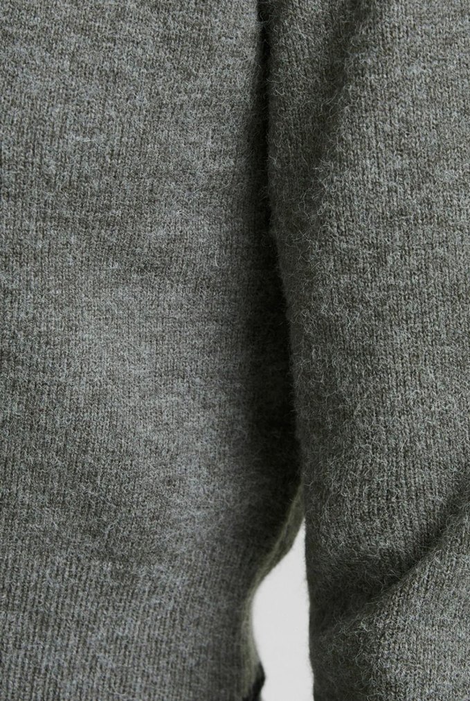 Bershka Gri Kadın Basic Kazak - Görsel 2