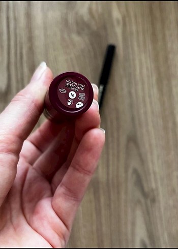Beden bordo Renk Golden Rose Ruj No:16