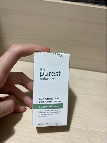The purest solutions yüz serumu