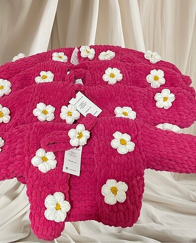 12-18 Ay Beden Çocuklar için Puffy hırka bandana set