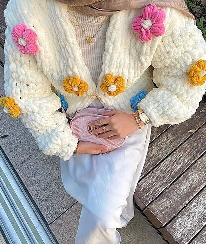 Puffy hırka???? - Görsel 5