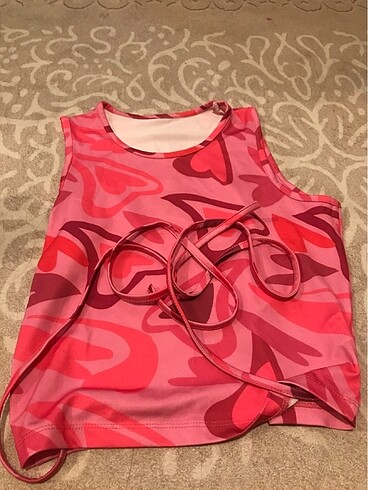 Bershka Pembe crop