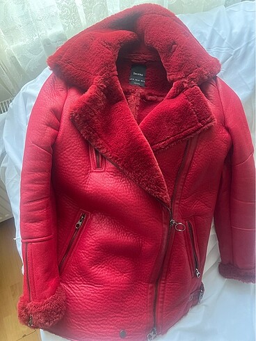 Bershka deri mont