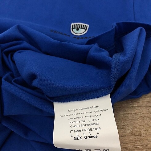 l Beden lacivert Renk Chiara Ferragni Tshirt