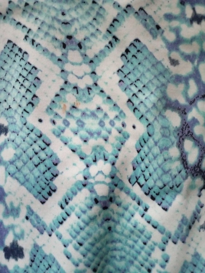 Turkuaz Yılan Desenli Mayo - Görsel 3