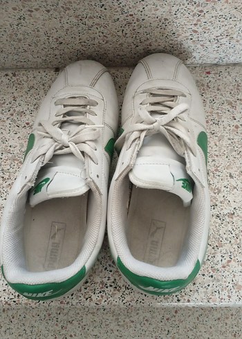 Beyaz Bağcıklı Erkek Spor Ayakkabısı - Görsel 3