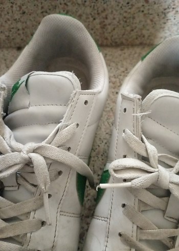 Beyaz Bağcıklı Erkek Spor Ayakkabısı - Görsel 7