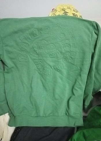 Yeşil Baskılı Çocuk Sweatshirt - Görsel 2