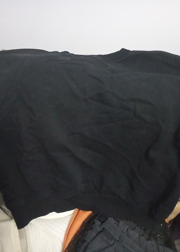 Nirvana Baskılı Siyah Rock Punk Sweatshirt - Görsel 2