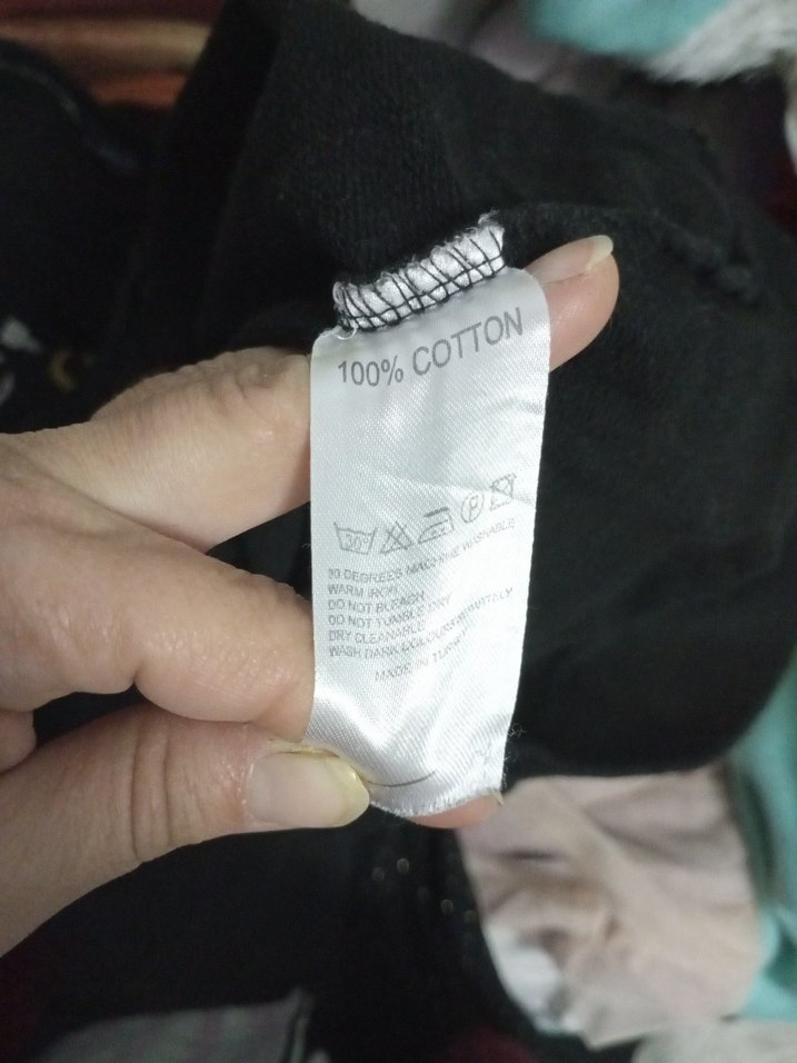 Düğmeli Siyah Kadın Sweatshirt - Görsel 5