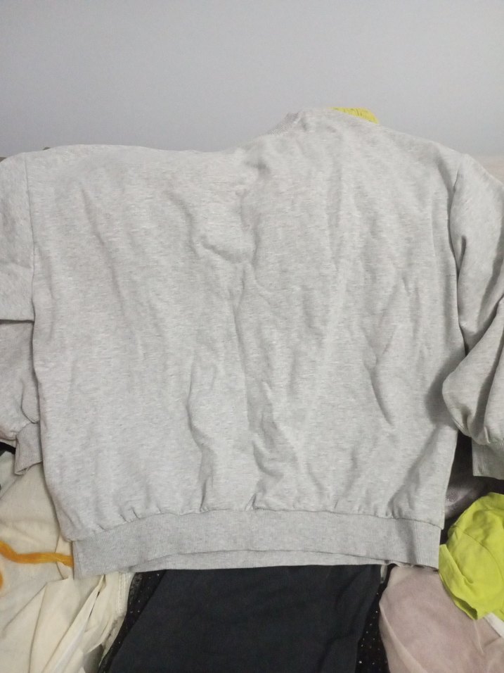 Gri Kadın NYC Baskılı Sweatshirt - Görsel 2