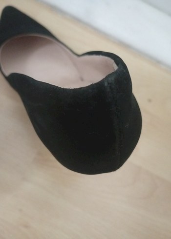 Siyah Modern Klasik Stiletto Topuklu Kadın Ayakkabı - Görsel 3