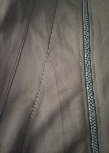 Haki Fermuarlı Sweatshirt - Görsel 4