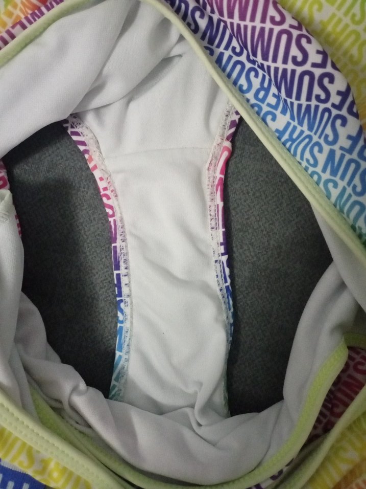 Renkli Tie-Dye mayokini - Görsel 3