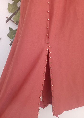 40 Beden bordo Renk kiremit Rengi Kadın Uzun Kimono