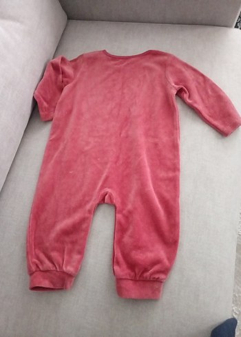 LC Waikiki Pembe Düğmeli Bebek Kız Tulum