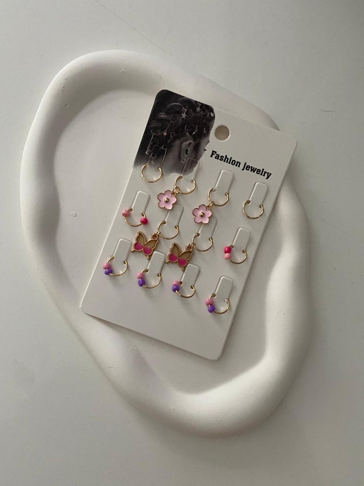 Saç  Küpesi seti - Görsel 5