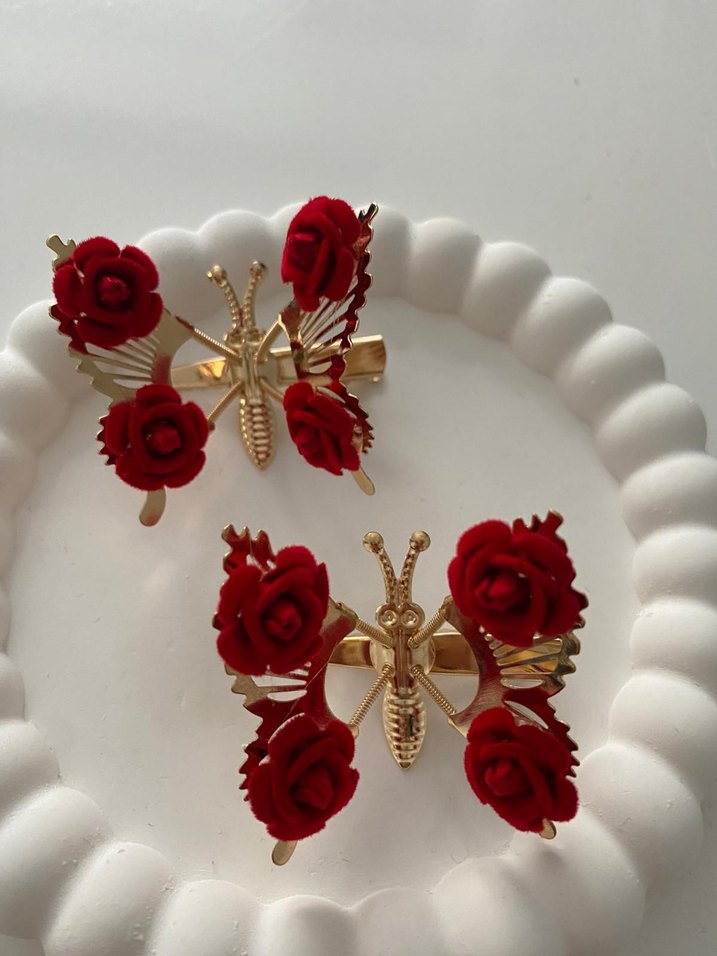 kelebek pens toka - Görsel 4