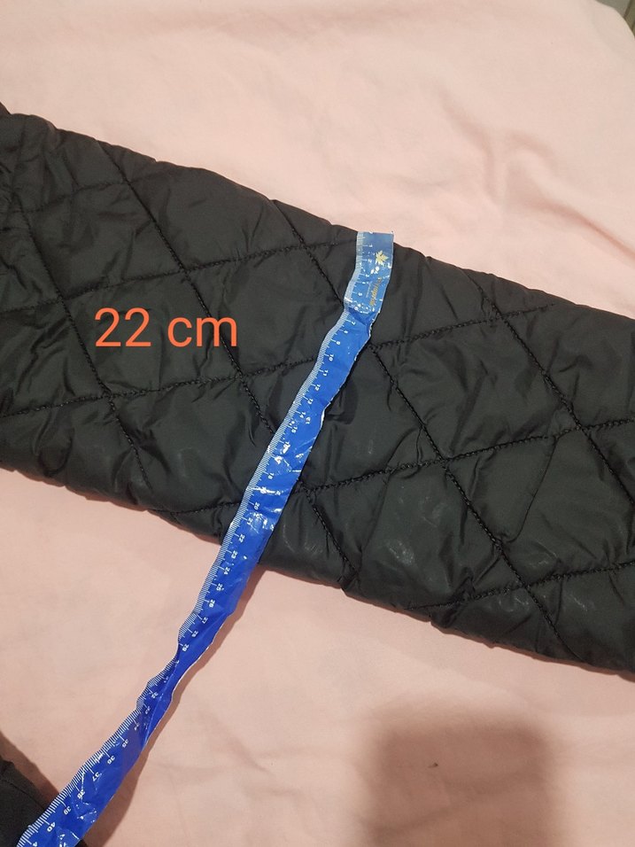 Siyah Fermuarlı Uzun Kadın Mont - Görsel 5