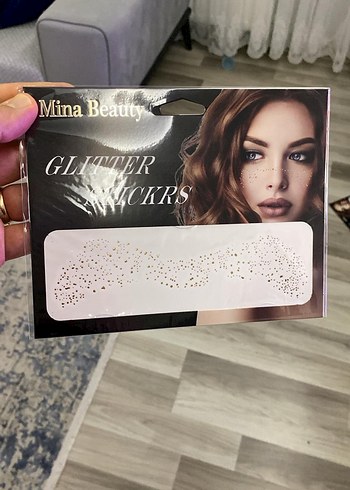 Altın Parlak Yüz Süslemeleri - Görsel 2