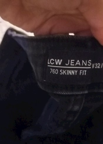 Siyah Erkek Kot Pantolon - Görsel 3